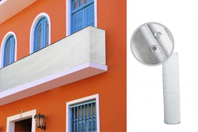 Finissage UV de voile du filet 0.9x5m d'ombre de HDPE de balcon 3